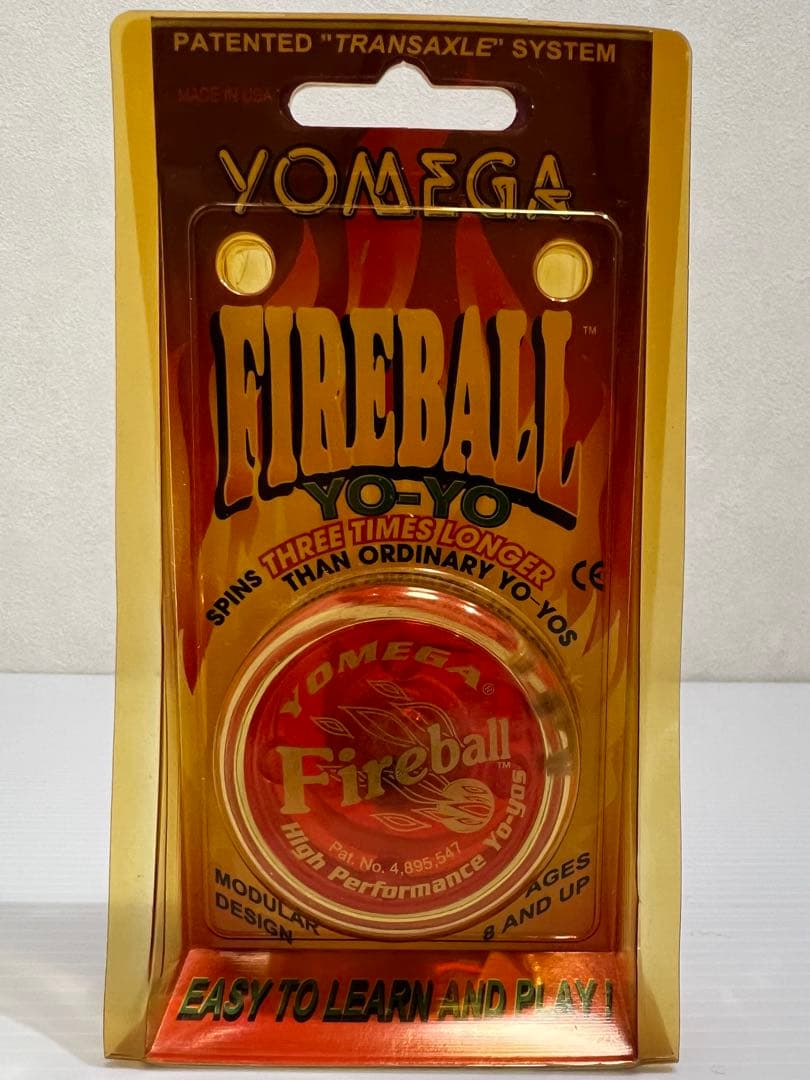 未開封 ハイパーヨーヨーFIREBALL YOMEGA ファイヤーボール 当時物