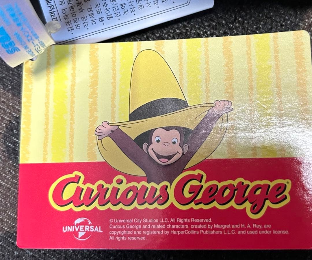 新品おさるのジョージ】snowman向井/ギガジャンボぬいぐるみ&リュック