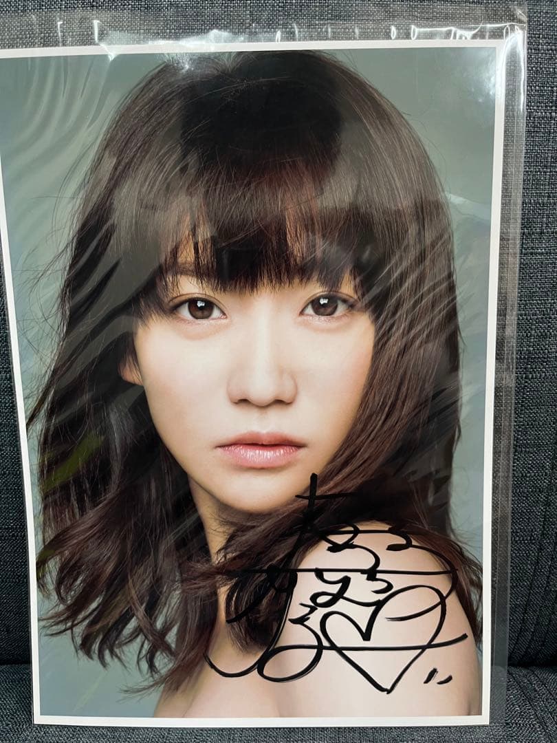 当選品　akb新聞　大島優子卒業記念サインフォト