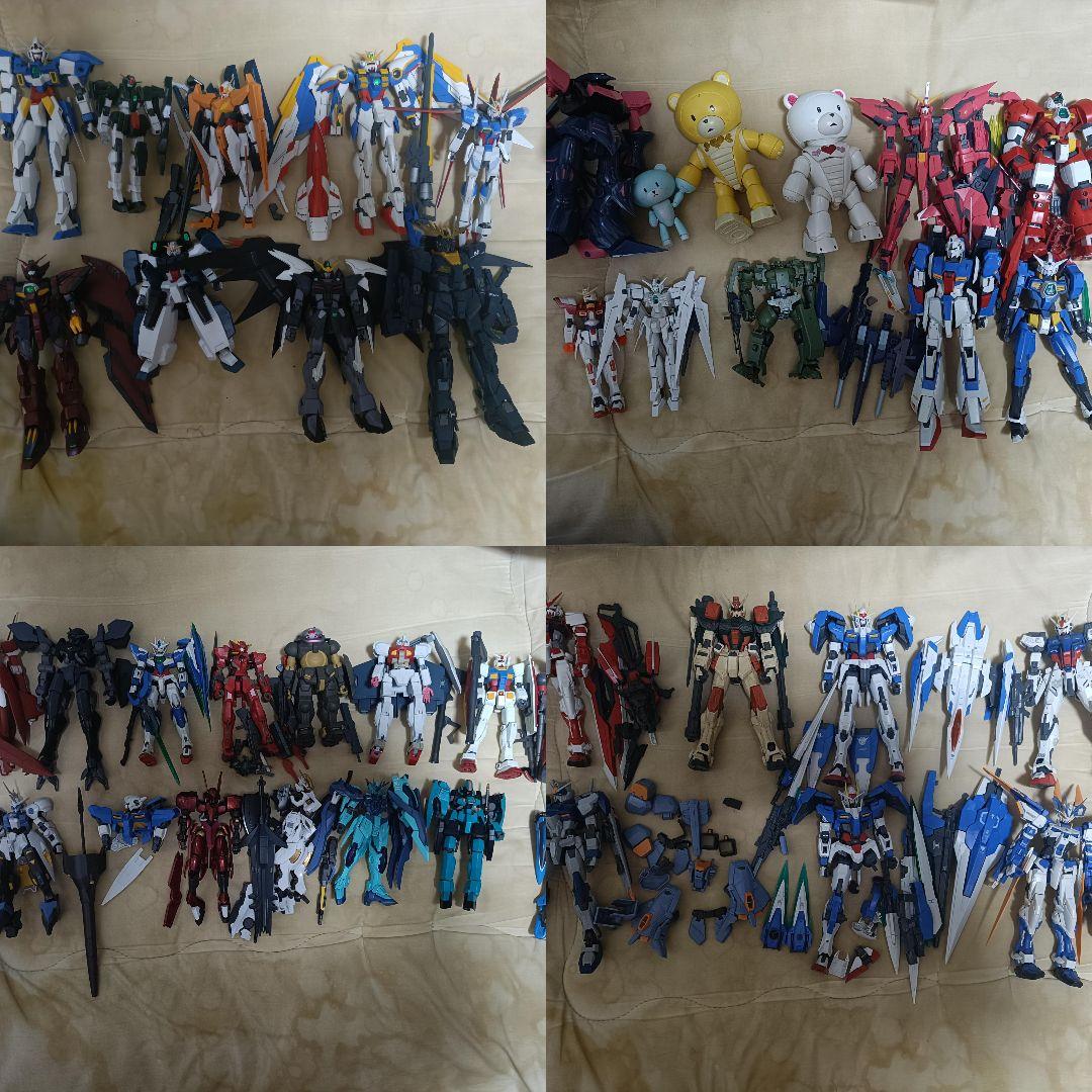 の*ま様 ガンプラ　まとめ売り　ジャンク　ガンダム　組み立て済み ガンプラ ジャンク品まとめ売りの通販 by ヒロ's shop｜ラクマ