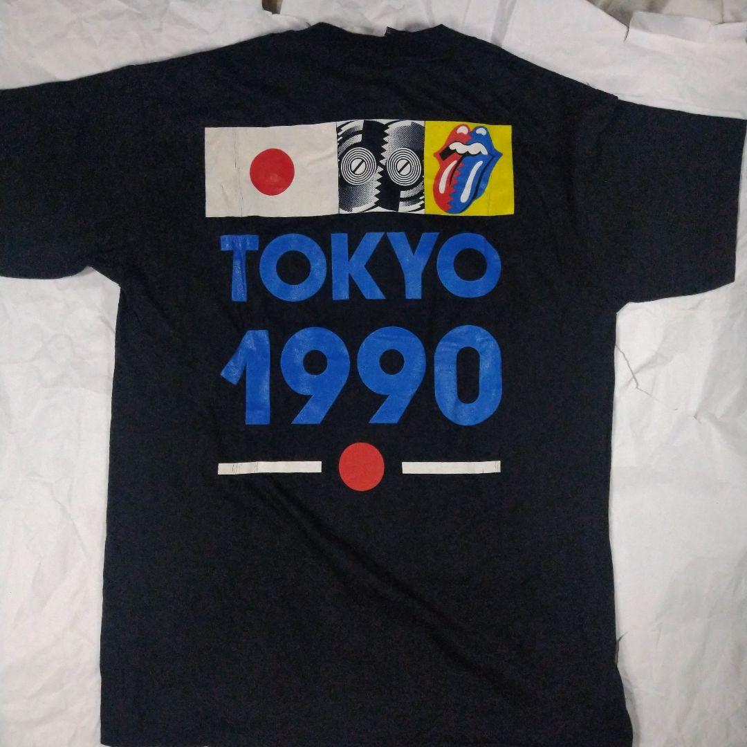 ローリングストーンズ 1990 東京ドーム公演 Tシャツ USA製 未使用品