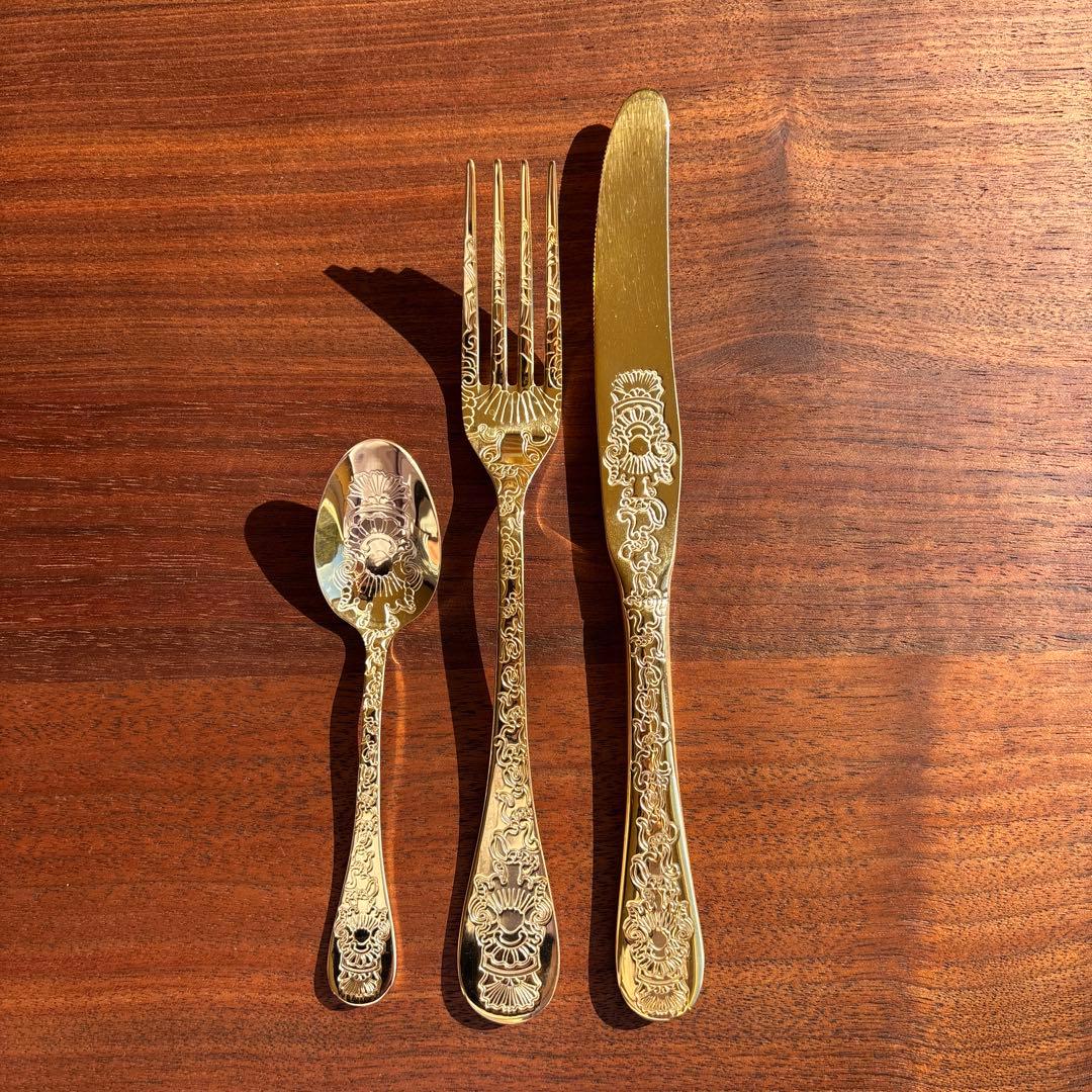 ZARA  カトラリー4セット ヴィンテージ スチール カトラリー4本セット | Zara Home 日本/Japan