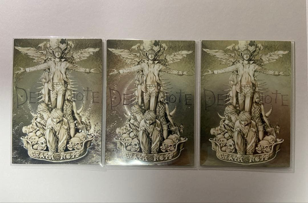 DEATH NOTE トレーディングカード SR L デスノート3枚セット