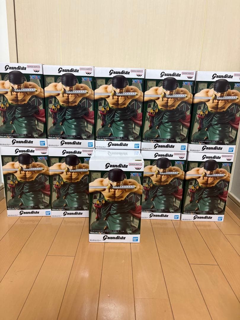 ワンピース　フィギュア　Grandista　ゾロ　11体セット