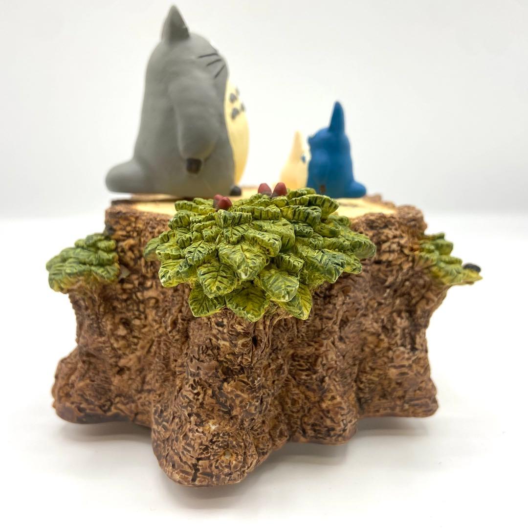 希少品】 スタジオジブリ となりのトトロ オルゴール 切り株 中トトロ