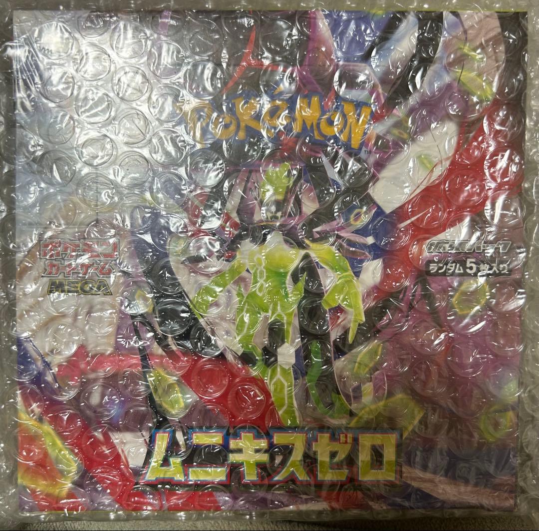 ポケモンカードゲーム ムニキスゼロ 未開封　シュリンク付4BOX