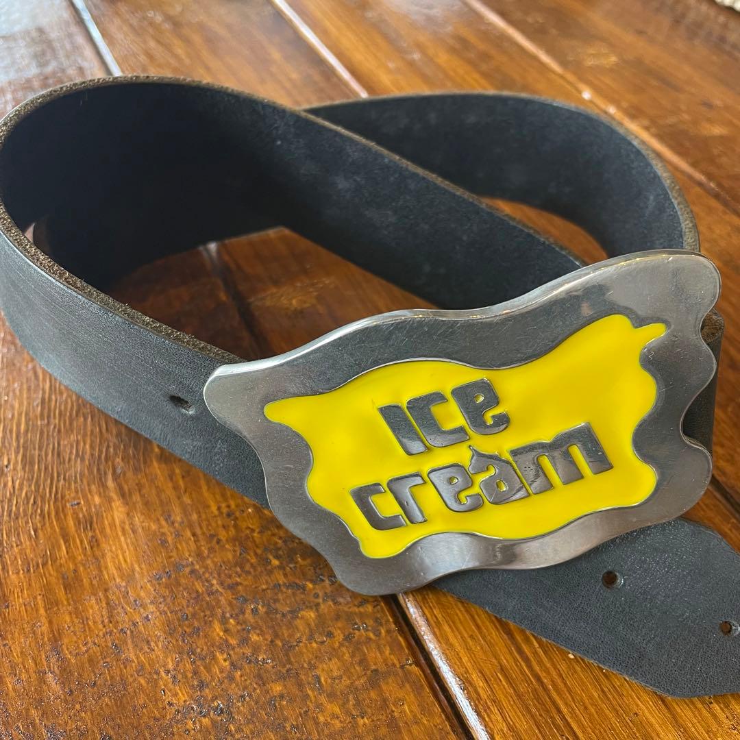 ☆極上☆ICE CREAM バックルベルト Pharrell ファレル BBC - メルカリ