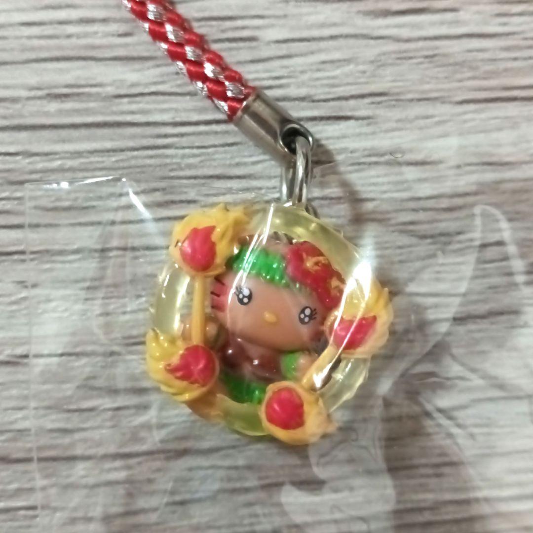 ご当地キティ スパリゾートハワイアンズ 日焼けキティ 根付 ストラップ