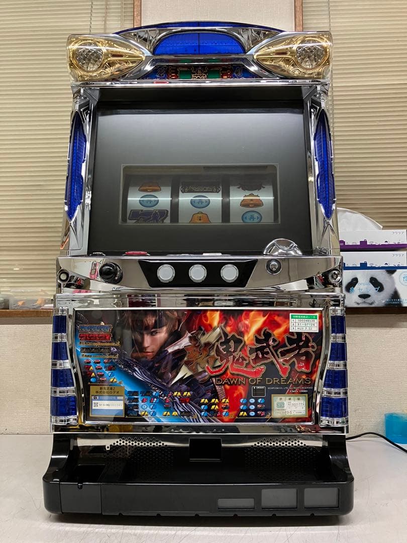 パチスロ実機　ロデオ　新鬼武者　不要機付き