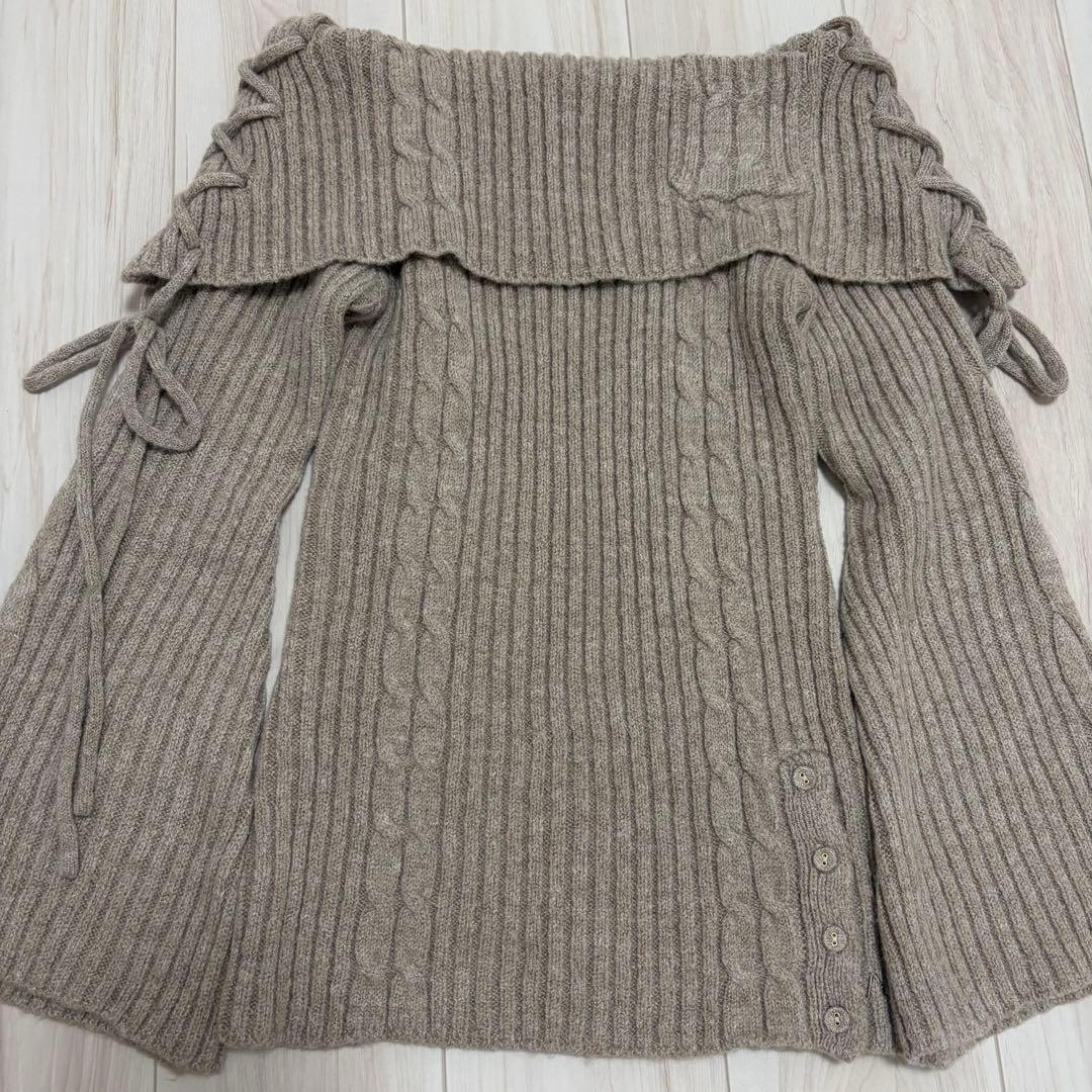 andmary Corrie lace knit set up - メルカリ