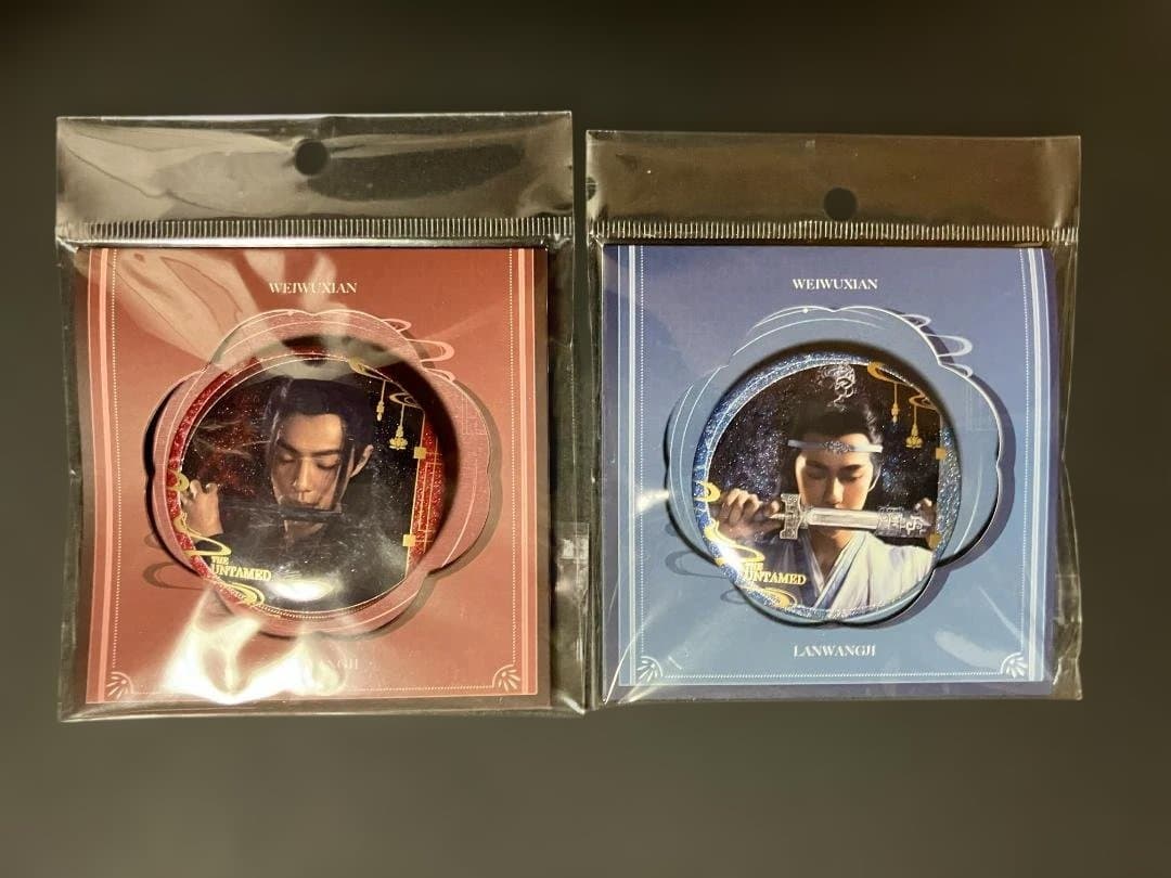 缶バッジ】 陳情令 6周年 公式トレカ 和鳴 魏無羨 藍忘機 肖戦 王一博