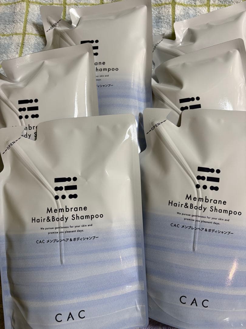CAC化粧品 メンブレンヘア&ボディシャンプー　詰替用6袋
