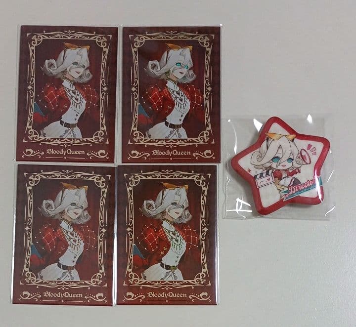 血の女王 第五人格 完美杀青 パーフェクトクランクアップ 缶バッジ