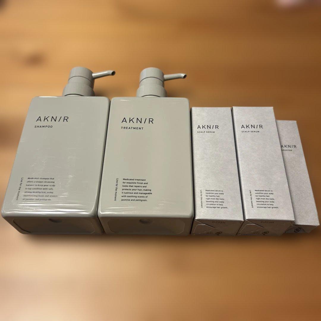 AKNIRセット　シャンプー コンディショナー スカルプセラム