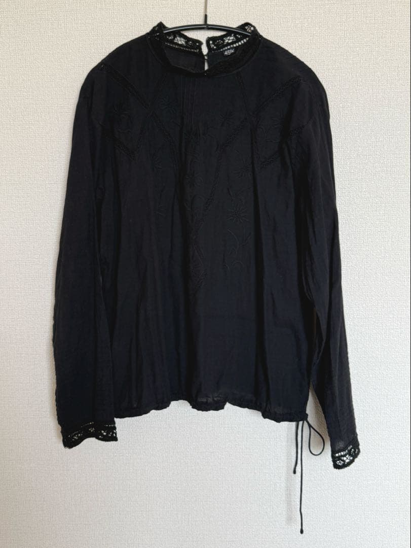 45R インドカディのリボンレースde Tシャツ