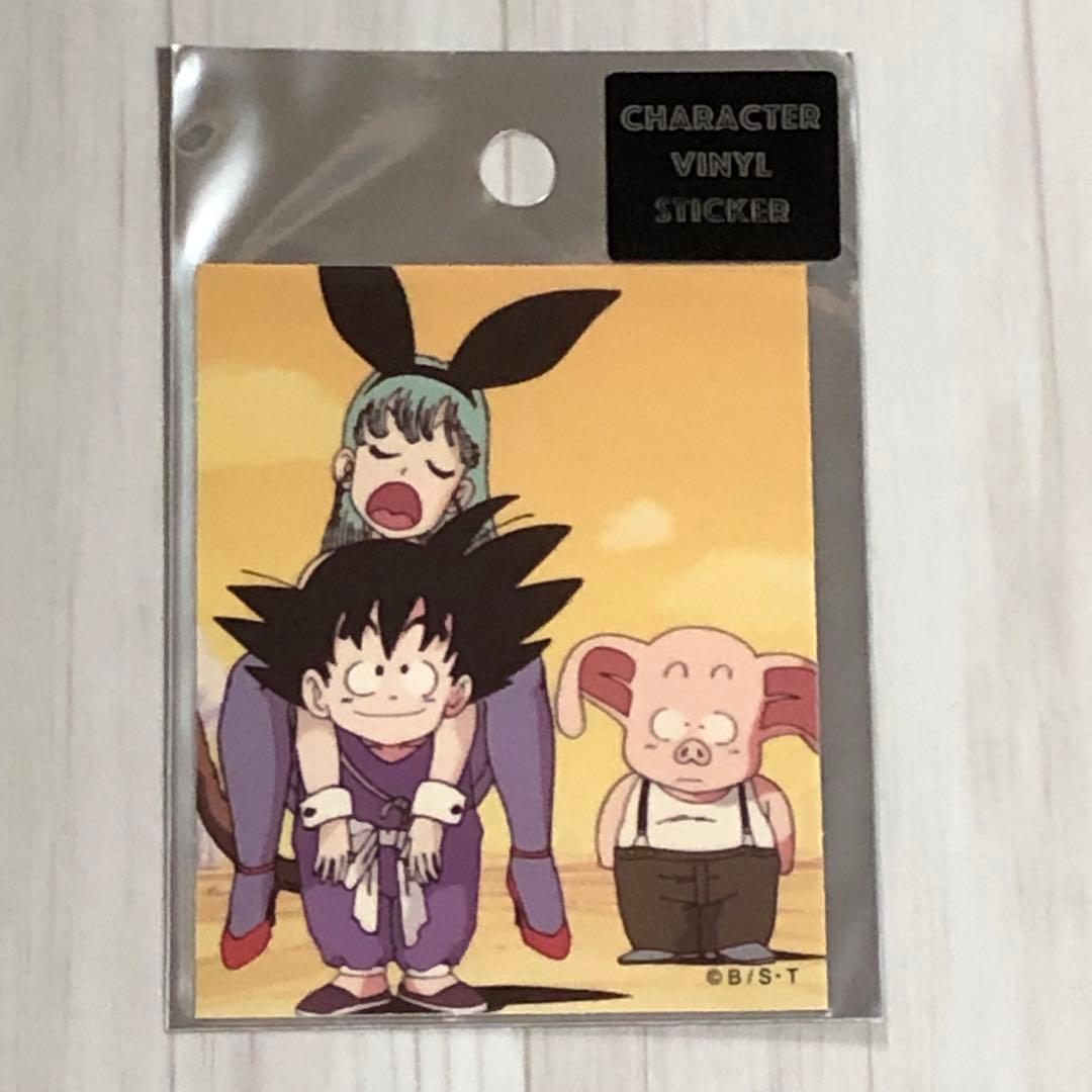 ドラゴンボール ステッカー バニーガールブルマ 孫悟空 ブルマ