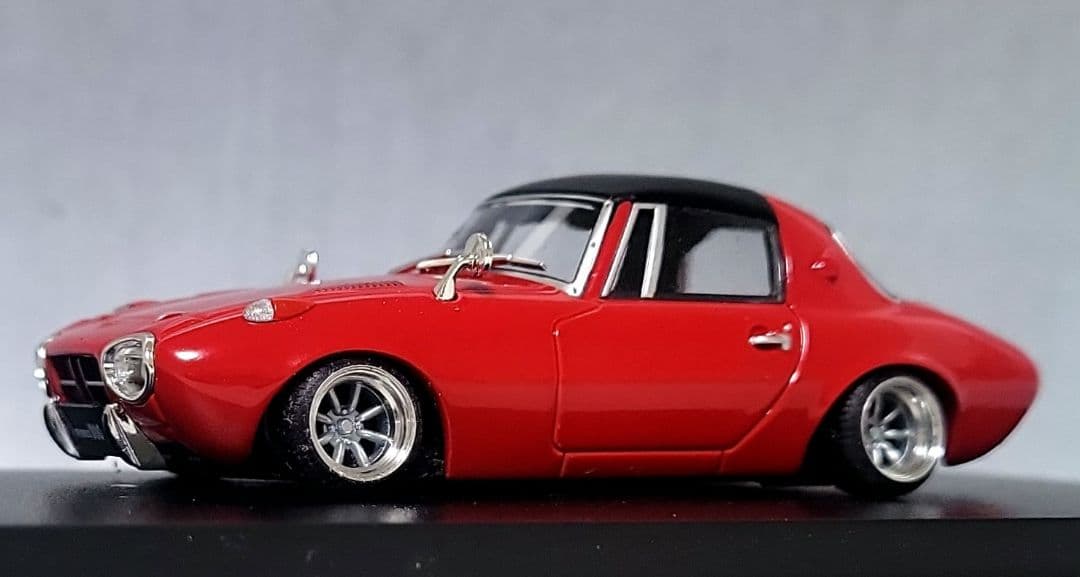 1/43　トヨタ　スポーツ改　800　ヨタハチ　RSワタナベ　アルミ製　深リム