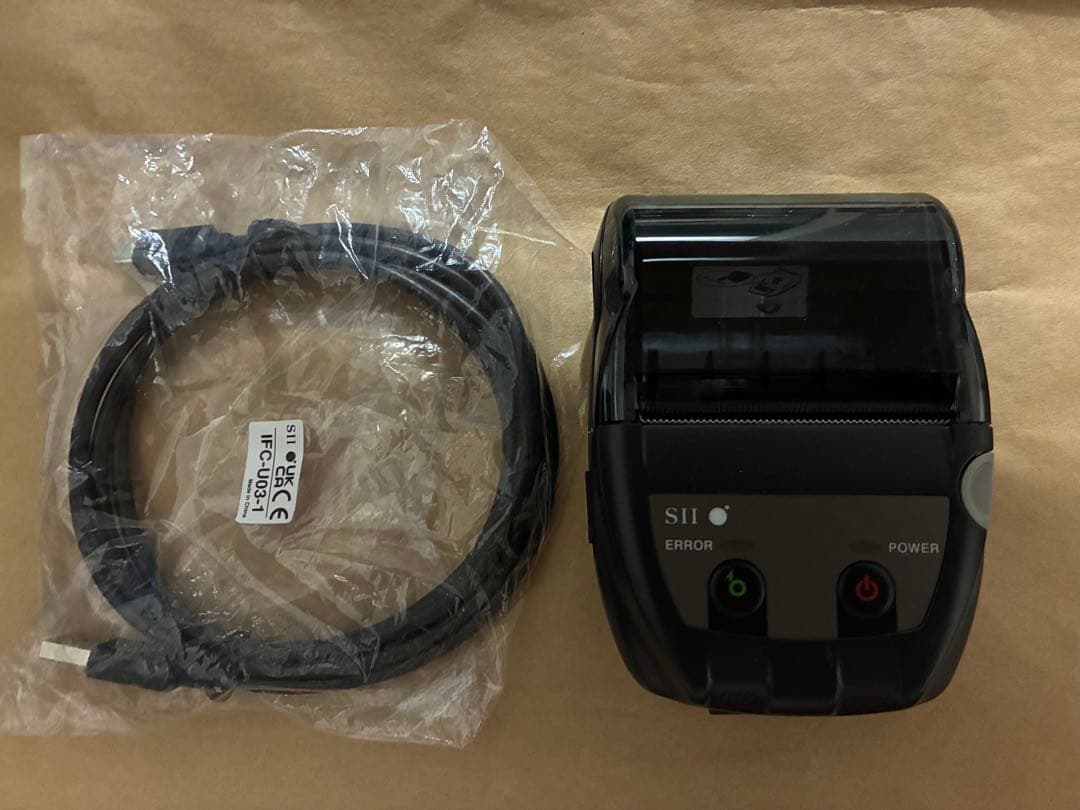 SEIKOセイコーMP-B20 レシート　モバイルサーマルプリンターsll