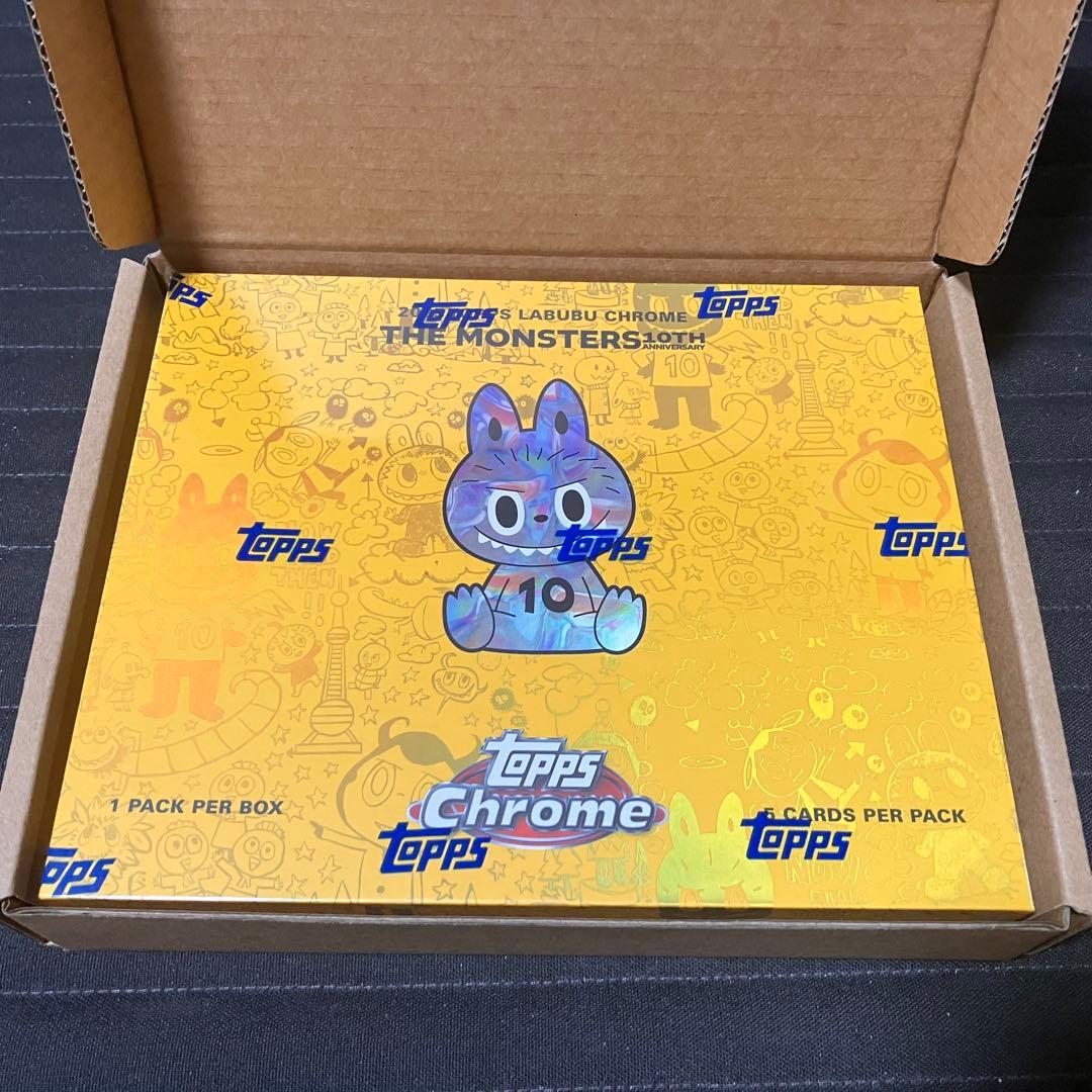 Topps Chrome 10周年記念ボックス ラブブ カード labubu
