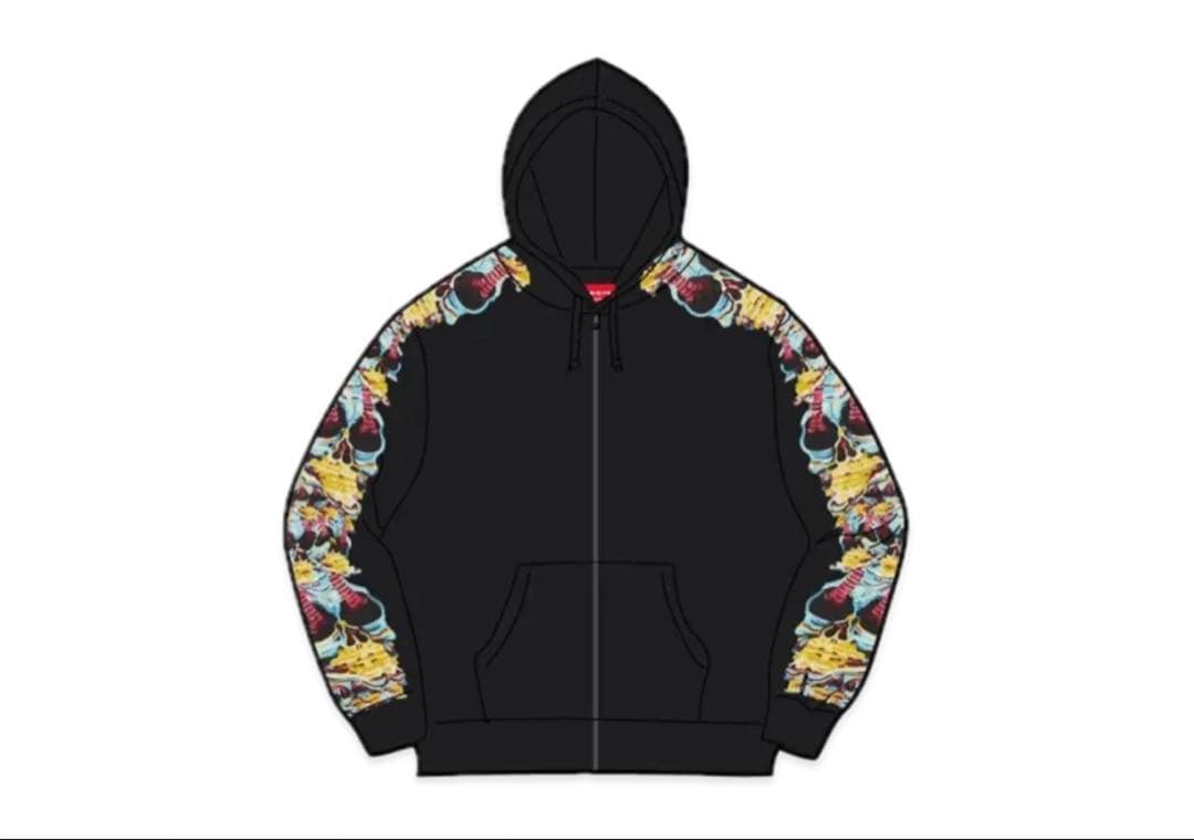 【希少】Supreme Skulls Zip Up Hooded