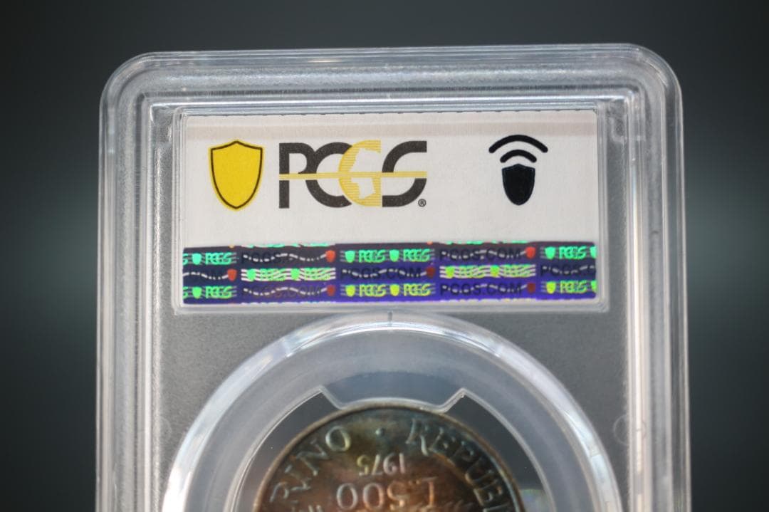 イタリア 1975年 500リラ サンマリノ共和国 記念 銀貨 シルバーコイン