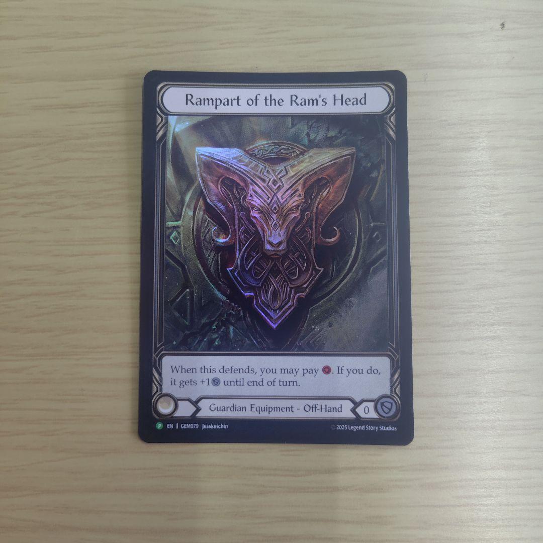 その他 FaB Rampart of the Ram's Head RF