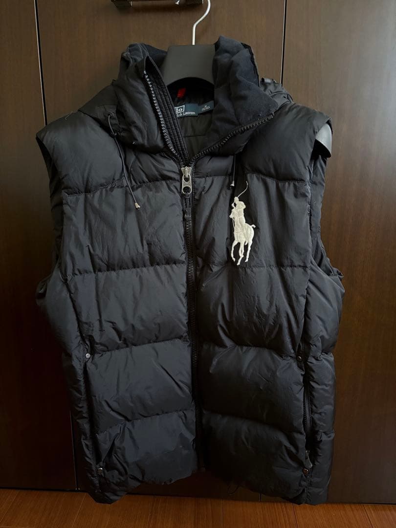 Polo by Ralph Lauren フード付きダウンベスト