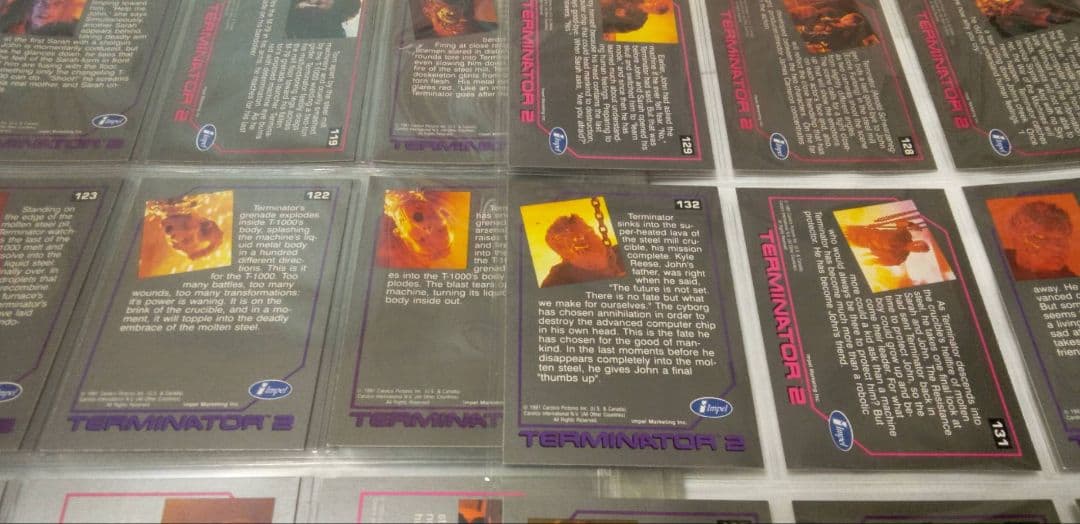 ターミネーター2 トレーディングカードセット 海外版 全140枚＋4枚