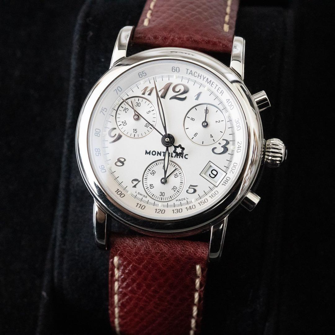 MONTBLANC 7039 MEISTERSTUCK クロノグラフ 腕時計