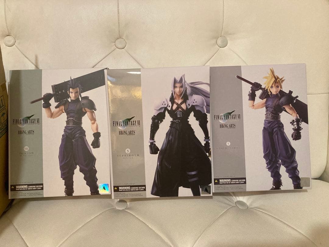 ファイナルファンタジー 7ブリングアーツクラウド股関節交換ありセフィロスザックス