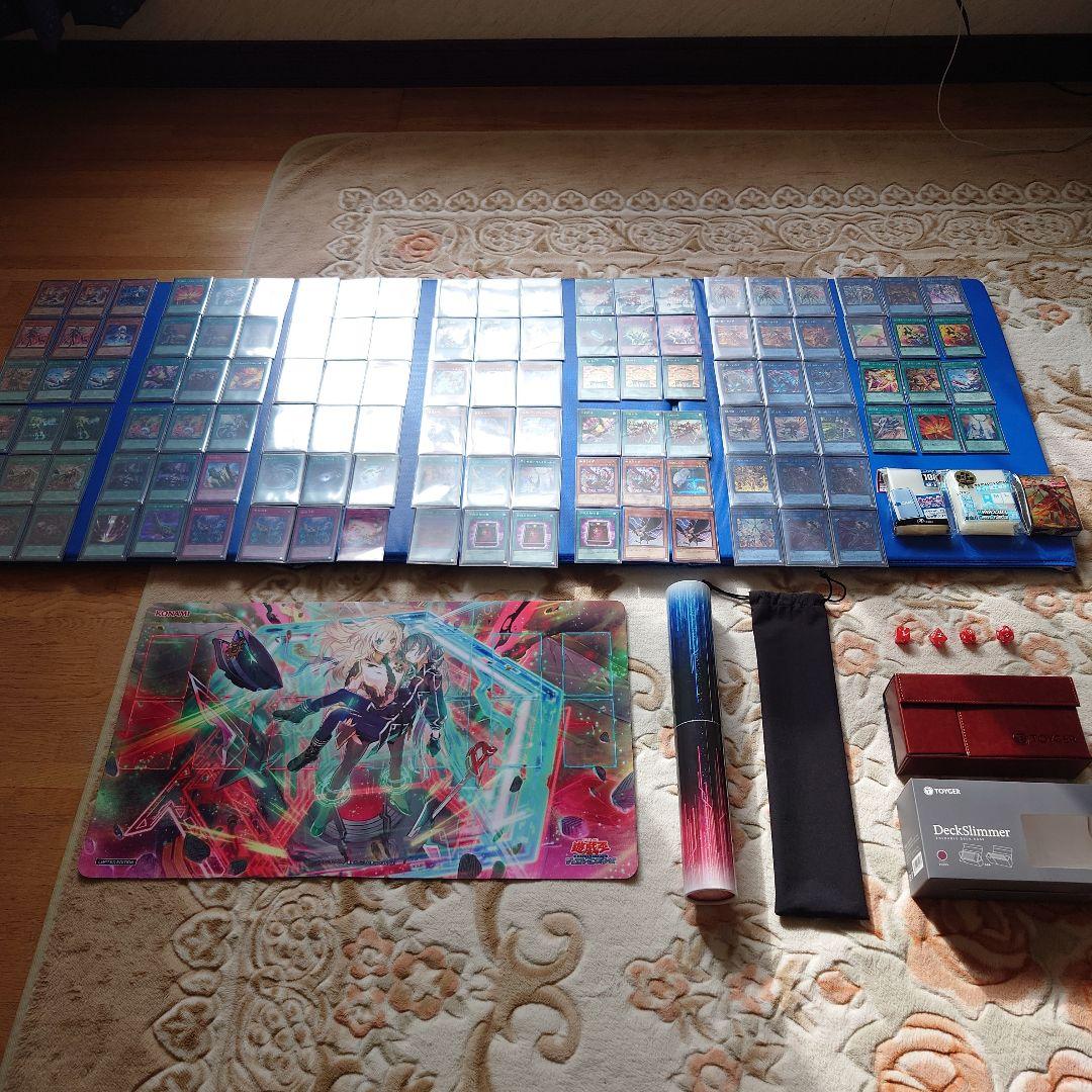 閃刀姫　カード　スリーブ　プレイマット　セット 遊戯王 中国 閃刀姫 デュエルセット プレイマット スリーブ ロゼ