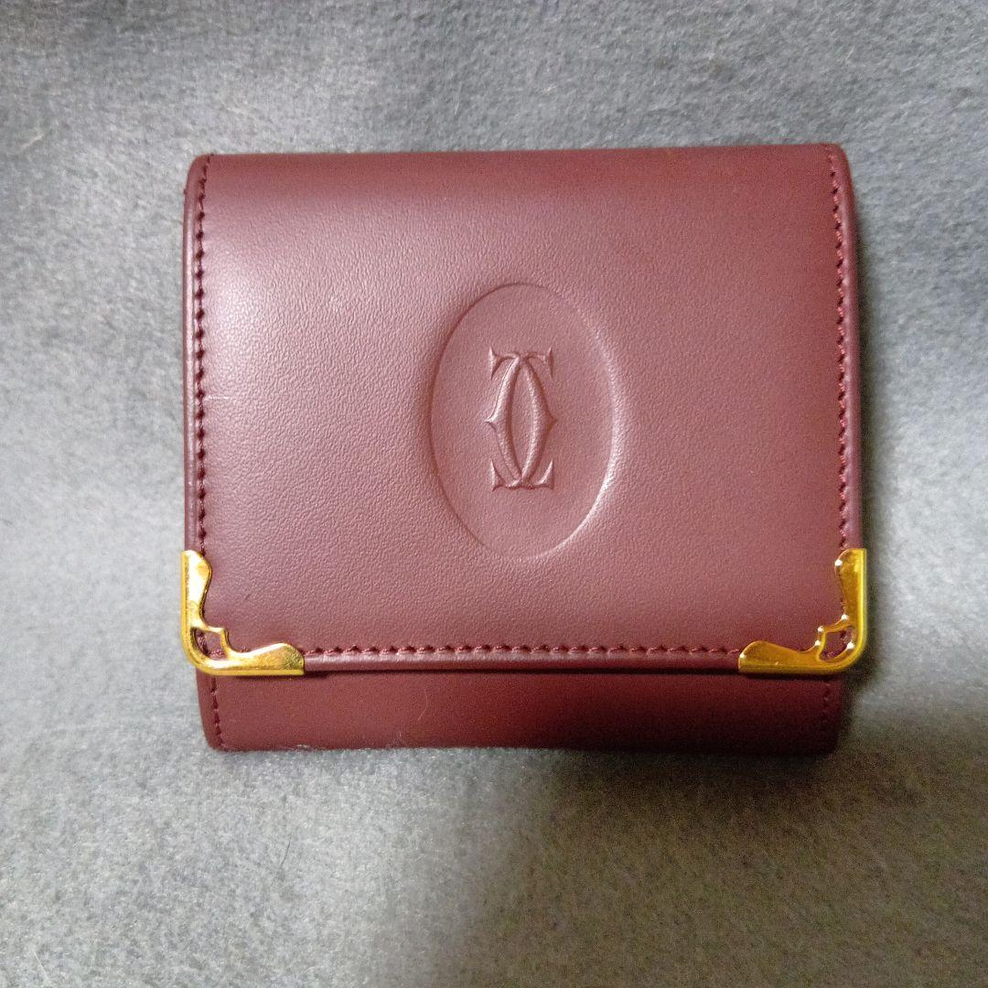 Cartier カルティエ ケース ミニウォレット マストライン ボルドー