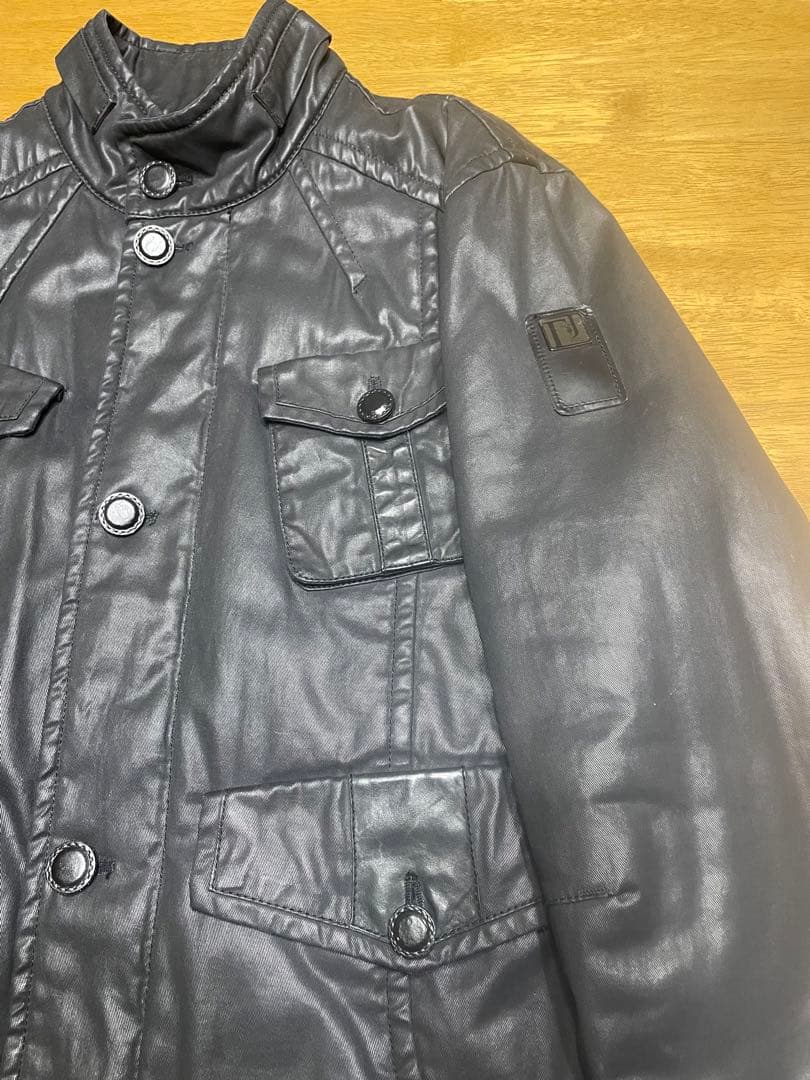 再お値下げしました】革ジャン トラサルディ 本革 黒 サイズ50 - メルカリ