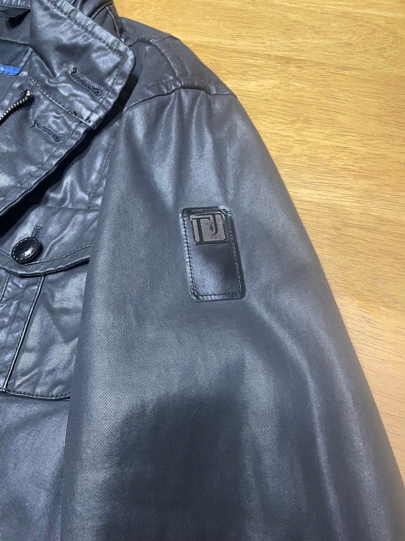 再お値下げしました】革ジャン トラサルディ 本革 黒 サイズ50 - メルカリ