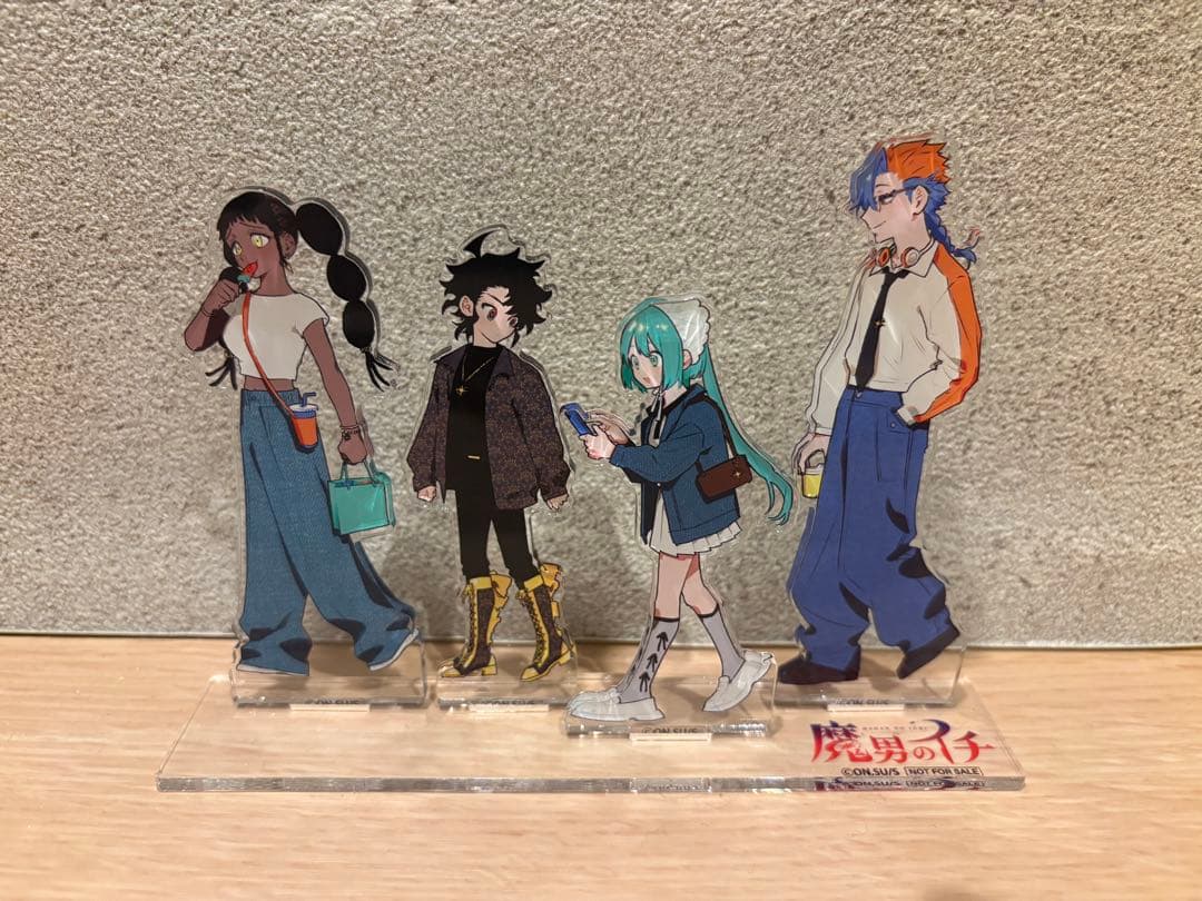 【懸賞】100名限定 魔男のイチ デスカラス班 アクリルスタンド