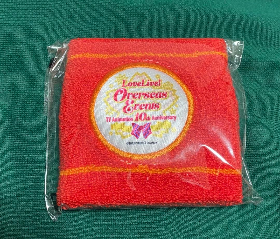 ラブライブ！ μ's リストバンド 特典 Overseas Events
