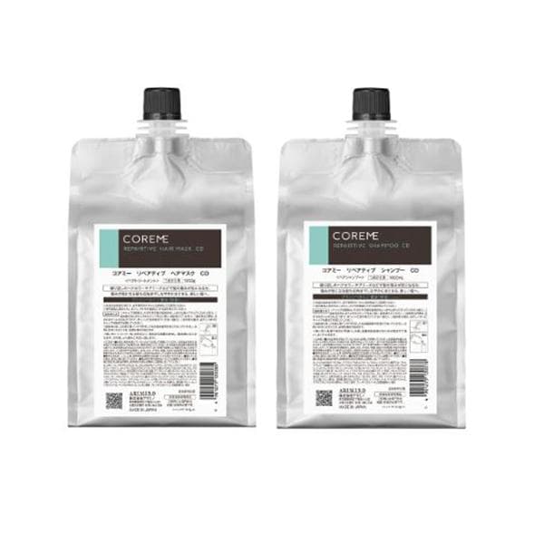 コアミー リペアティブCD シャンプー1000ml ヘアマスク1000g セット