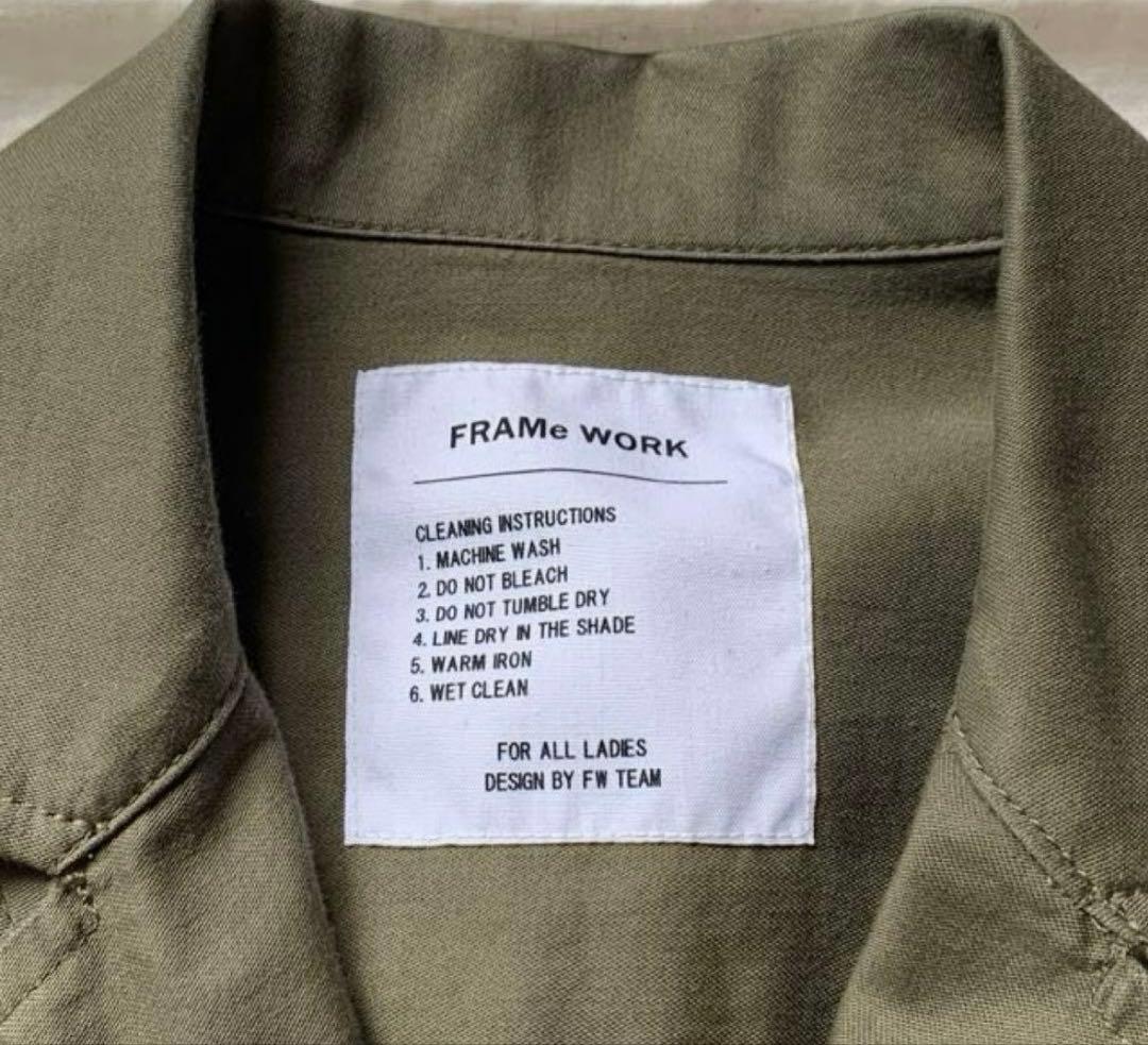 フレームワーク FRAMeWORK ミリタリージャケット - メルカリ