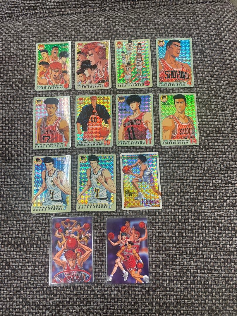 SLAM DUNK スラムダンク トレーディングカード13枚セット　貴重