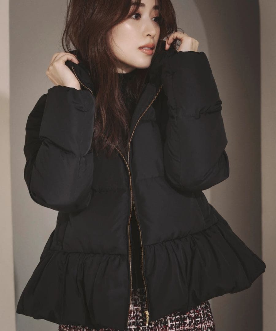 Apuweiser-riche 〈撥水〉ペプラムダウン - メルカリ