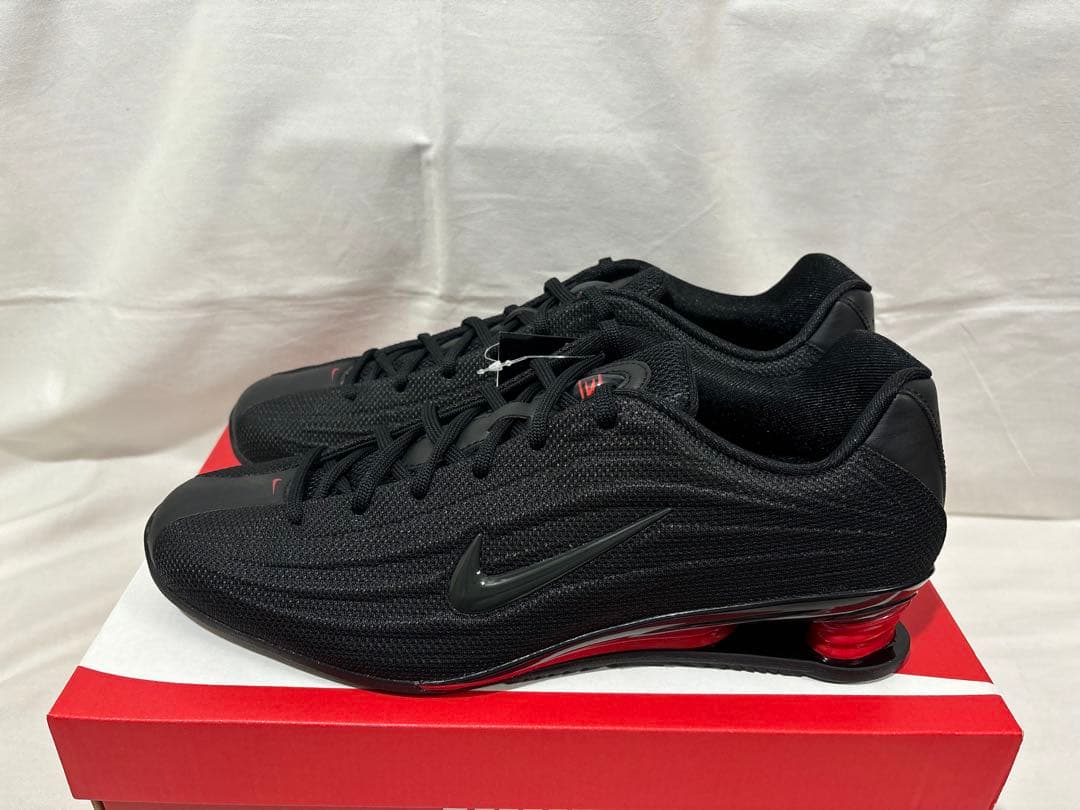 nike w shox z black red 28.5 ショックス ブラック NIKE W SHOX Z BLACK/BLACK-UNIVERSITY RED（ナイキ ウィメンズ
