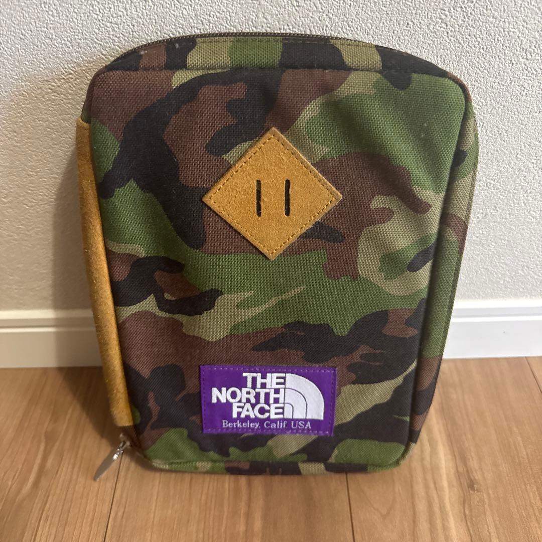 【THE NORTH FACE 迷彩 ほぼ日手帳ケース パープルレーベル】