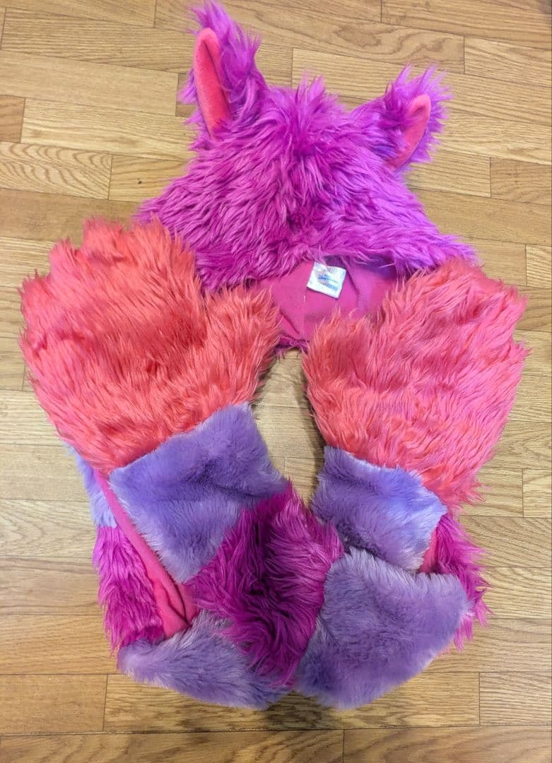 ディズニー チェシャ猫 マフラーキャップ