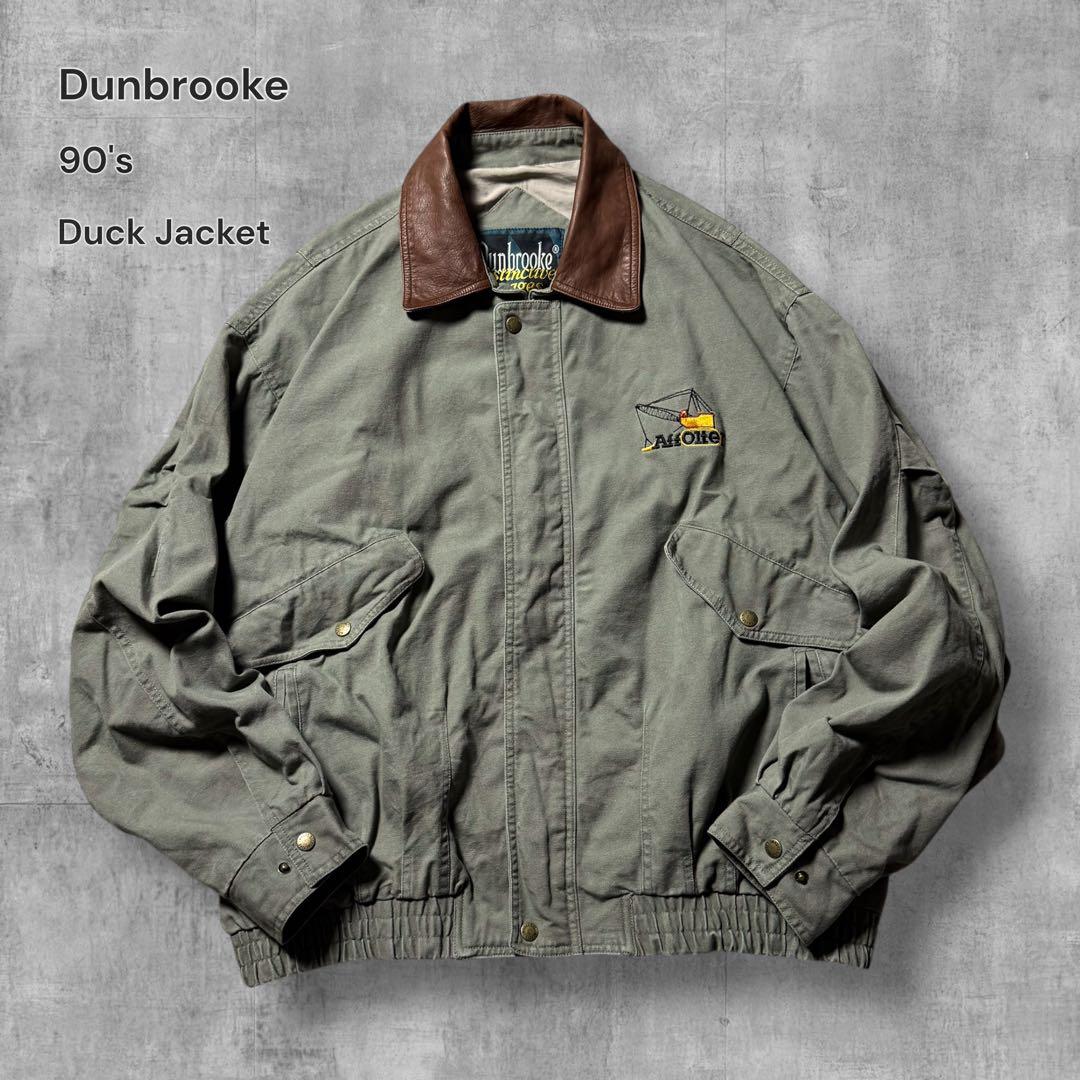 NANASA2448 古着90年代Dunbrookeダックジャケット企業系
