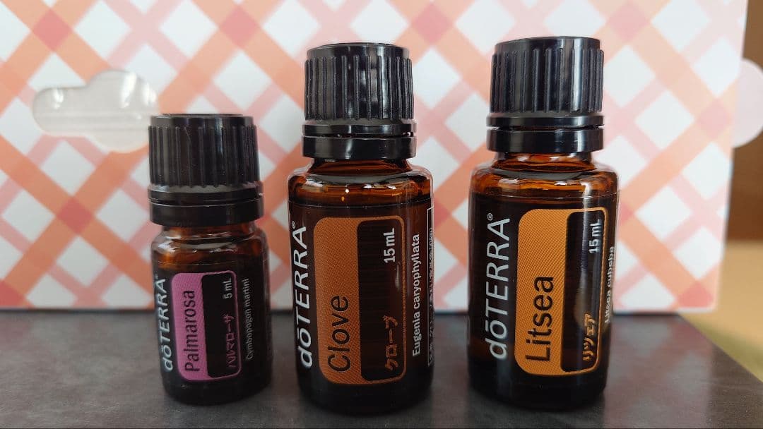 【未開封、未使用品】doTERRA エッセンシャルオイル 3本セット