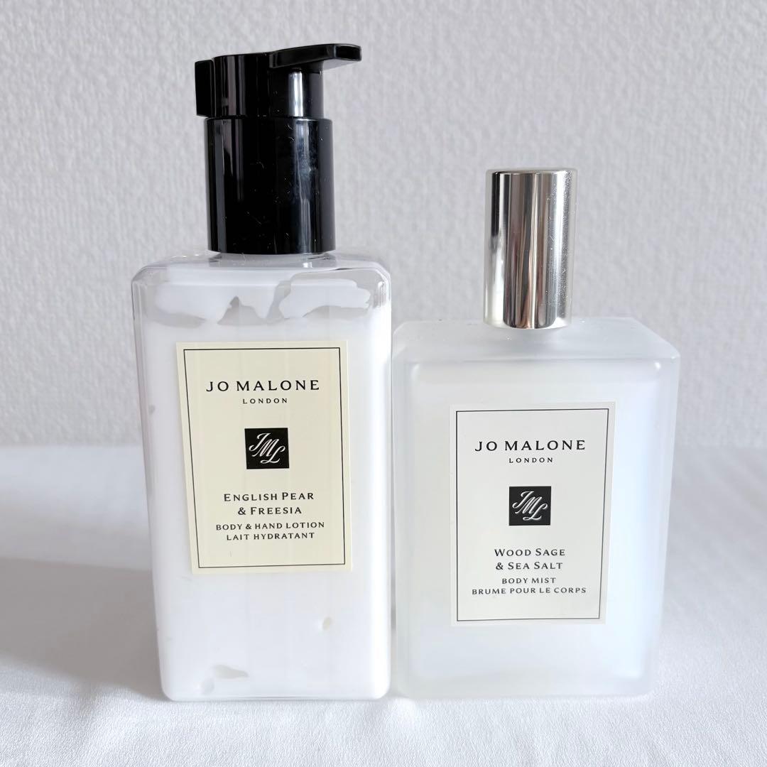 【used】JO MALONE ボディ＆ハンドローション、ボディミストセット
