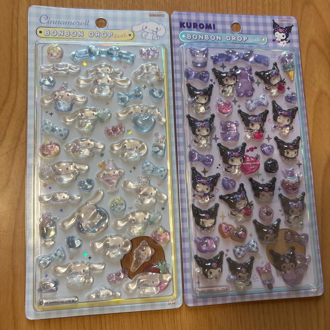 ボンボンドロップシール サンリオ 第二弾 クロミ シナモン 2個セット