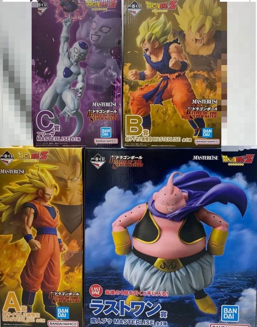 一番くじ ドラゴンボール A賞 B賞 C賞 ラストワン賞 フィギュア4点セット