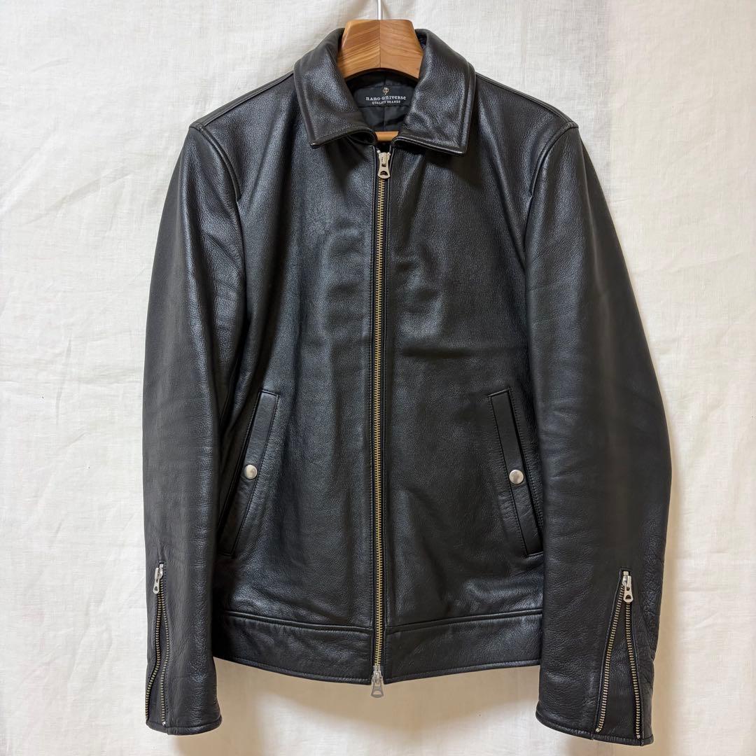 【牛革】ナノユニバース　ライダース　M nanouniverse 楽天市場】nano universe シングルライダース ナノユニバース