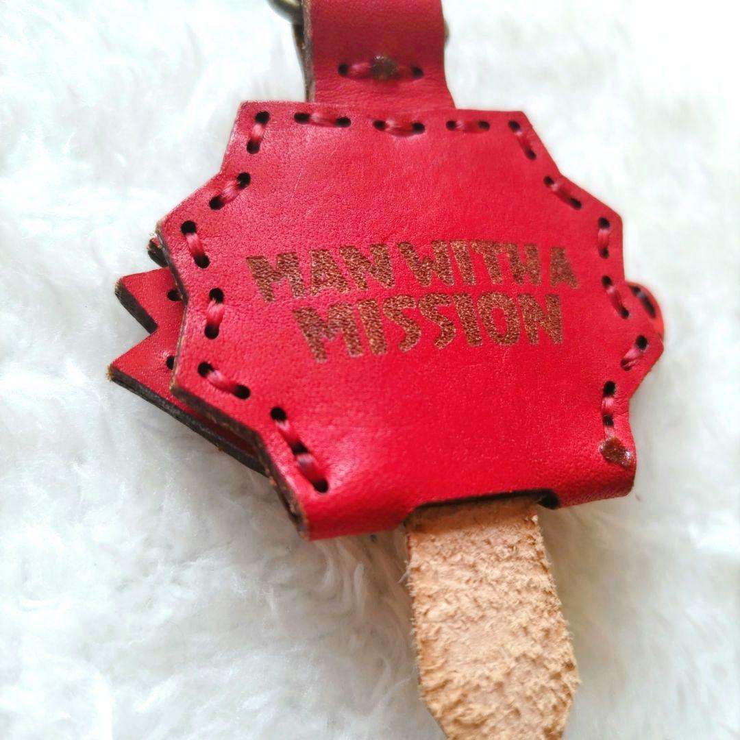 MAN WITH A MISSON FC限定 ロゴキーカバー 本革 日本製 - メルカリ